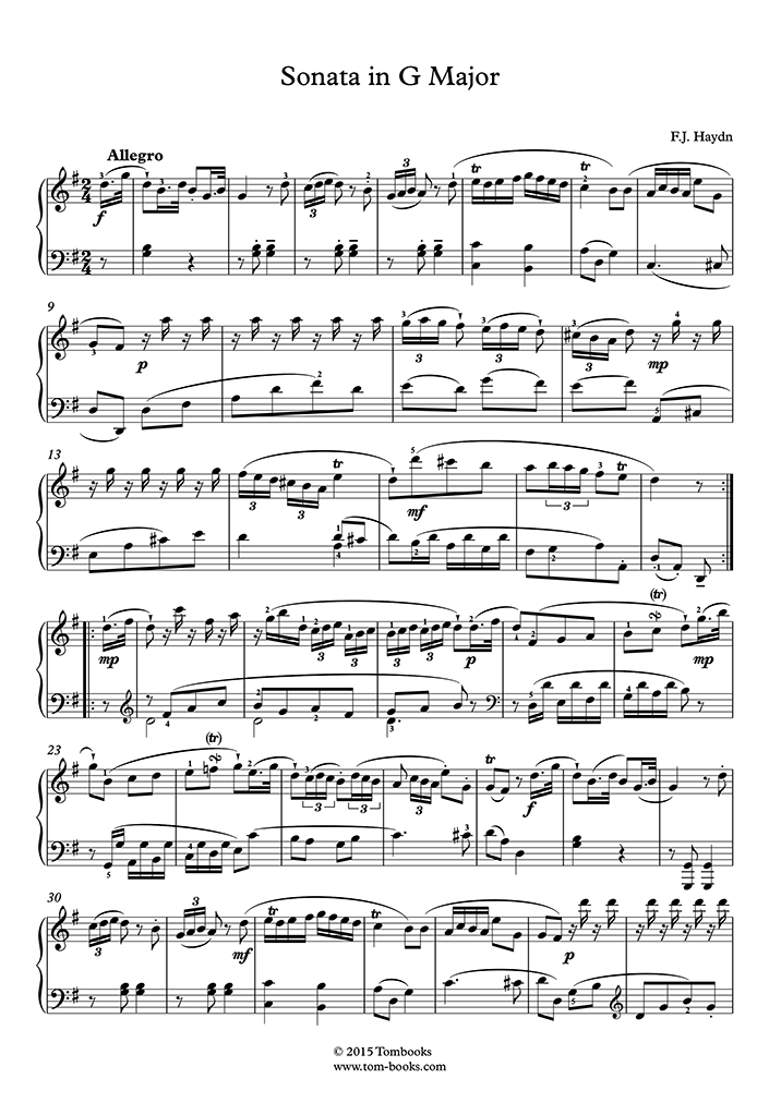 ハイドン ピアノソナタ - クラシック