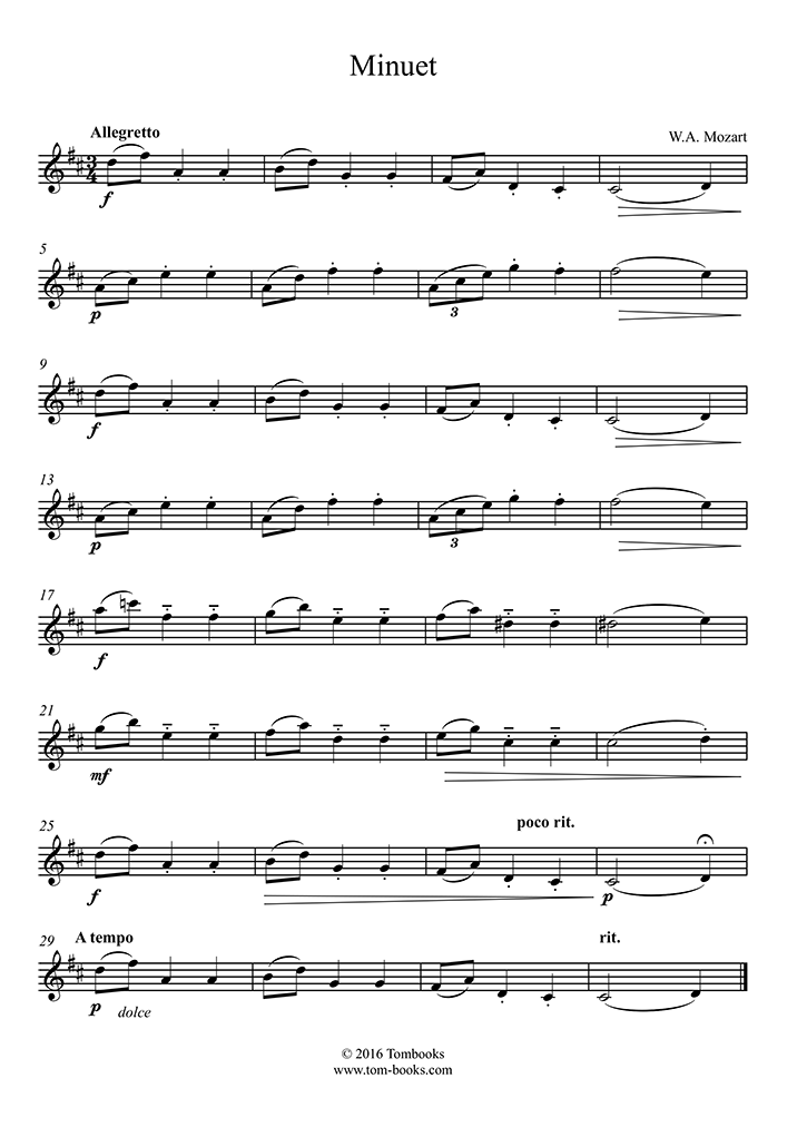 Mozart for Alto Saxophone »