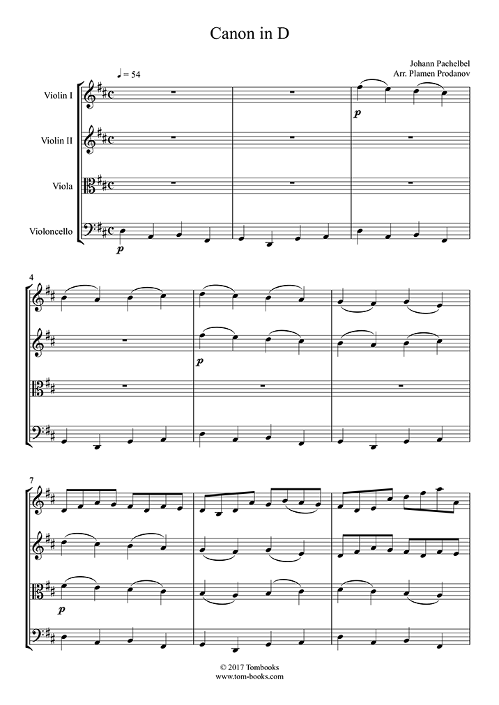 in major (violin - Violin Sheet Music