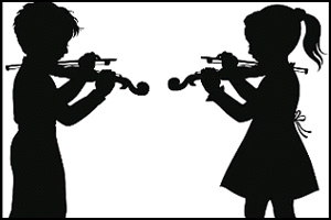 12 Dúos para Dos Violínes, Opus 38 n.° 1 – I. Allegro maestoso Mazas - Partitura para Violín