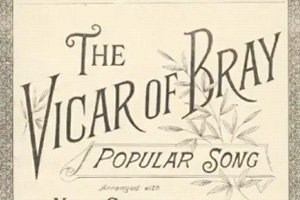 The Vicar of Bray (accompaniment part) Traditional - Piano Sheet Music
