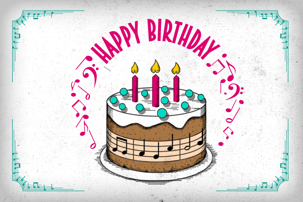 Happy Birthday Traditional - Partitura para Piano