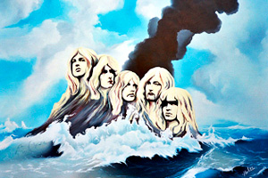 Smoke on the Water (Beginner Level) Deep Purple - Drums Sheet Music