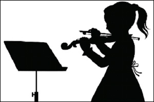 Violin Concertino in D major, Opus 12 - II. Andante cantabile Küchler - Violin Sheet Music