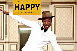 Happy Pharrell Williams - Singer Sheet Music