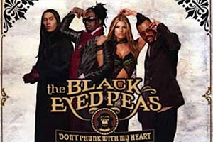 Don't Phunk With My Heart (niveau intermédiaire) Black Eyed Peas - Partition pour Batterie