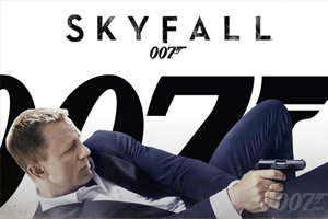 James Bond 007 - Skyfall (niveau facile, avec orchestre) Adele - Partition pour Piano