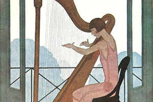 Bagatelle, Opus 34 - n.° 8 Joueur de harpe (The Harp Player) Sibelius - Partitura para Piano