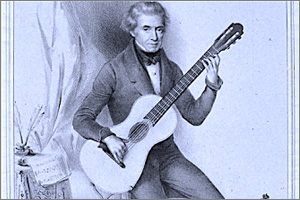 미뉴에트 아구아도 - 기타을(를) 위한 타브와 악보