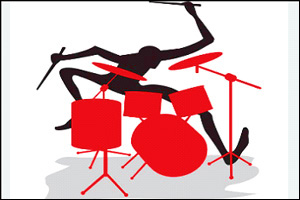 Pop-Rock, Easy No. 2 (Blur, Girls & Boys) TomRhythm - Drums Sheet Music