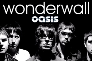 Wonderwall Oasis - Singer Sheet Music
