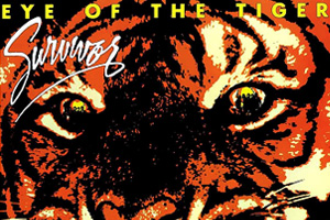 Eye of the Tiger (Mittlere Stufe) Survivor - Musiknoten für Schlagzeug