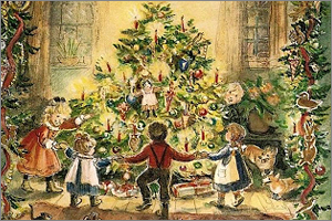 Die Jahrezeiten - XII. Dezember: Weihnachten Tchaikovsky - Musiknoten für Klavier