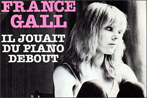 Il jouait du piano debout (Easy Level) France Gall - Partitura para Batería