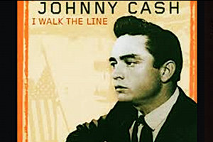 I Walk the Line - Original Version (Intermediate Level) Johnny Cash - Drums Sheet Music