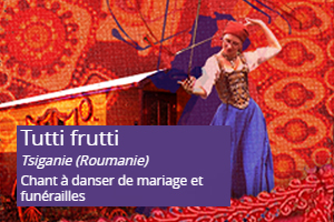 Tutti frutti, Gypsy (Rumania) - A dancing song for marriages and funerals Traditional - Partitura para Canto