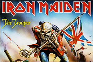 The Trooper (łatwe/dla średnio zaawansowanych) Iron Maiden - Nuty na Drums