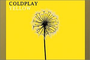 Yellow - Versão Original (Nível Intermediário) Coldplay - Partitura para Bateria