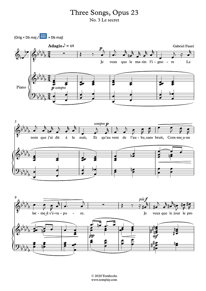 Opus 23 No 3 Opus 23 No 3