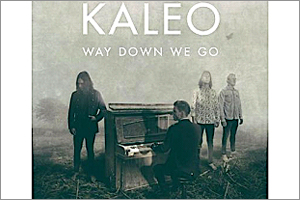 Way Down We Go (Beginner Level, Electric Guitar with Band) Kaleo - Tabs and Sheet Music for Guitar