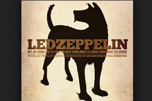 Black Dog Led Zeppelin - Partitura para Canto