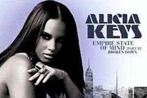 Empire State of Mind - (Part II) Broken Down (niveau débutant, sax alto) Alicia Keys - Partition pour Saxophone