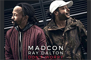 Don’t Worry (niveau intermédiaire/difficile) Madcon - Partition pour Batterie