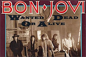 Wanted Dead or Alive (Mittlere Stufe, Tenorsax) Bon Jovi - Musiknoten für Saxophon