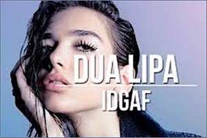 IDGAF (Intermediate Level) Dua Lipa - Drums Sheet Music