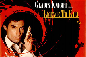 James Bond - License to Kill - Tema (Nivel Fácil) Gladys Knight - Partitura para Batería