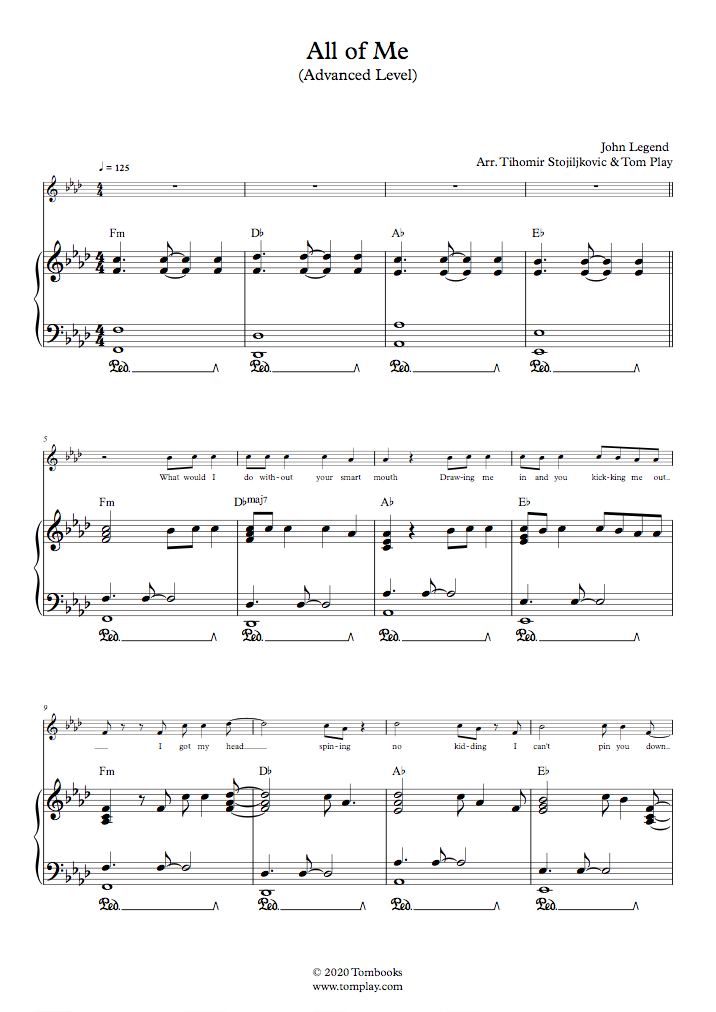 Just Shapes and Beats - Close to Me Sheet music for Piano (Solo)