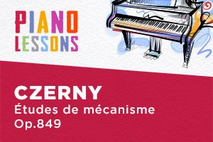 Learn the piano with Christoph Eschenbach, Vol. 4 Czerny - Nuty na Piano