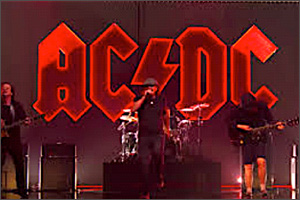 回到黑色 (中级) AC DC乐队 - 鼓类 乐谱
