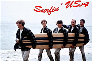 Surfin' USA (Mittlere Stufe) The Beach Boys - Musiknoten für Schlagzeug