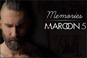 Memories (Very Easy Level) Maroon 5 - Flute Sheet Music