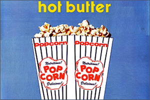 Popcorn - Originalversion (Fortgeschrittene Stufe) Hot Butter - Musiknoten für Schlagzeug
