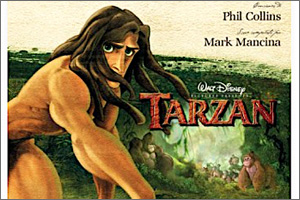 Tarzan - You'll Be In My Heart (Easy/Intermediate Level) Phil Collins - Violin Sheet Music