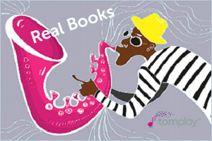 Real Book Jazz by Tomplay, sassofono contraltoophone, Avanzato, Vol. 1 Compositori multipli - Spartiti Sassofono