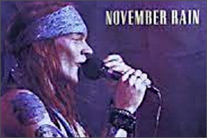 November Rain - Versione originale (Livello avanzato) Guns N' Roses - Spartiti Batteria