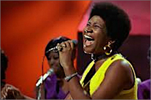 Today I Sing the Blues (Voz Aretha Franklin, ac. Piano e Orquestra) Aretha Franklin - Partitura para Piano