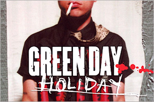 Holiday (Mittlere Stufe) Green Day - Musiknoten für Schlagzeug