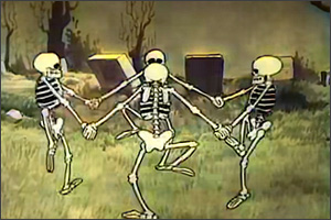 Spooky, Scary Skeletons (niveau intermédiaire, piano solo) Andrew Gold - Partition pour Piano