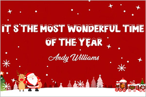 It's the Most Wonderful Time of the Year (Nivel Principiante, Saxofón Tenor) Andy Williams - Partitura para Saxofón