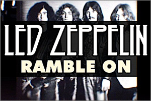 Ramble On (niveau débutant) Led Zeppelin - Tablatures et partitions pour Basse