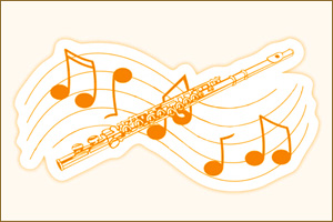 Escalas Tomplay para Flauta Transversal, Iniciante, Vol. 1 Cherubini - Partitura para Flauta