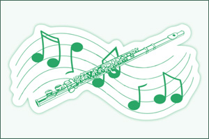 Escalas Tomplay para Flauta Transversal, Fácil, Vol. 2 Cherubini - Partitura para Flauta