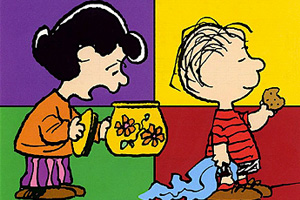 Peanuts - Linus and Lucy - Version originale (niveau facile/intermédiaire) Vince Guaraldi  - Tablatures et partitions pour Basse