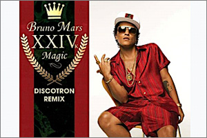 24K Magic (Easy Level) Bruno Mars - Drums Sheet Music