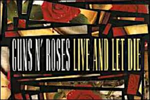 Live and Let Die (Nivel Fácil) Guns N' Roses - Partitura para Batería
