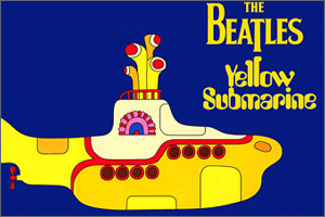 Yellow Submarine (Very Easy Level, Solo Piano) The Beatles - Nuty na Piano